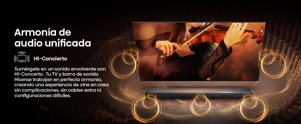 Armonía de audio unificada con Hi-Concerto