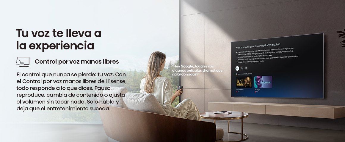 Tu voz es el control