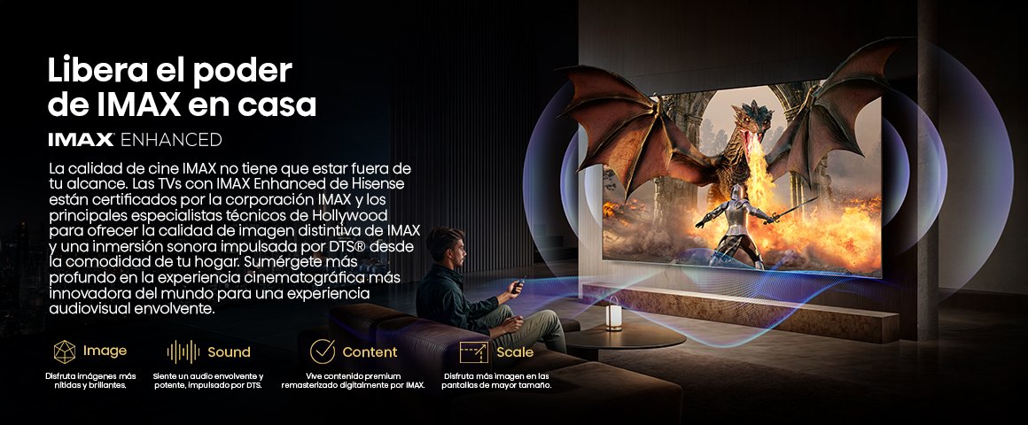 Libera el poder de IMAX en casa