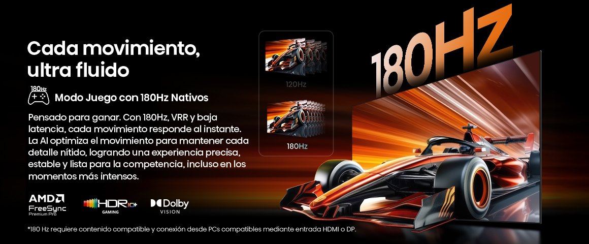 Modo Juego nativo de 180 Hz