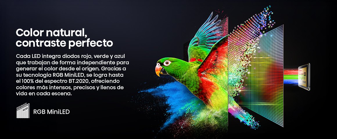 Control preciso de la luz con RGB Mini LED
