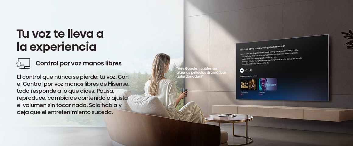 Tu voz es el control