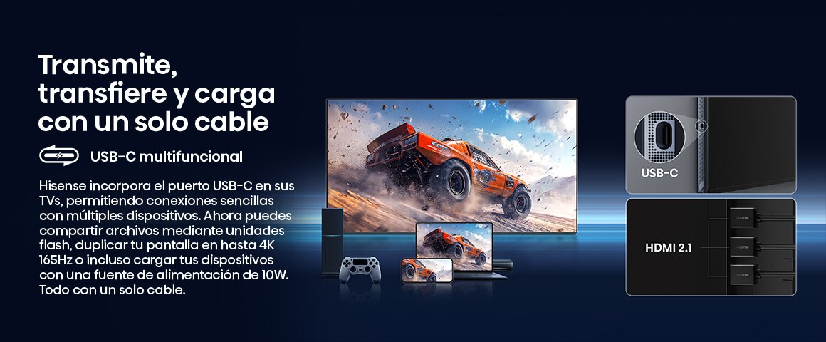 Conectividad total con USB-C multifunción