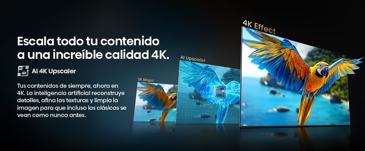 Todo tu contenido en calidad cercana al 4K