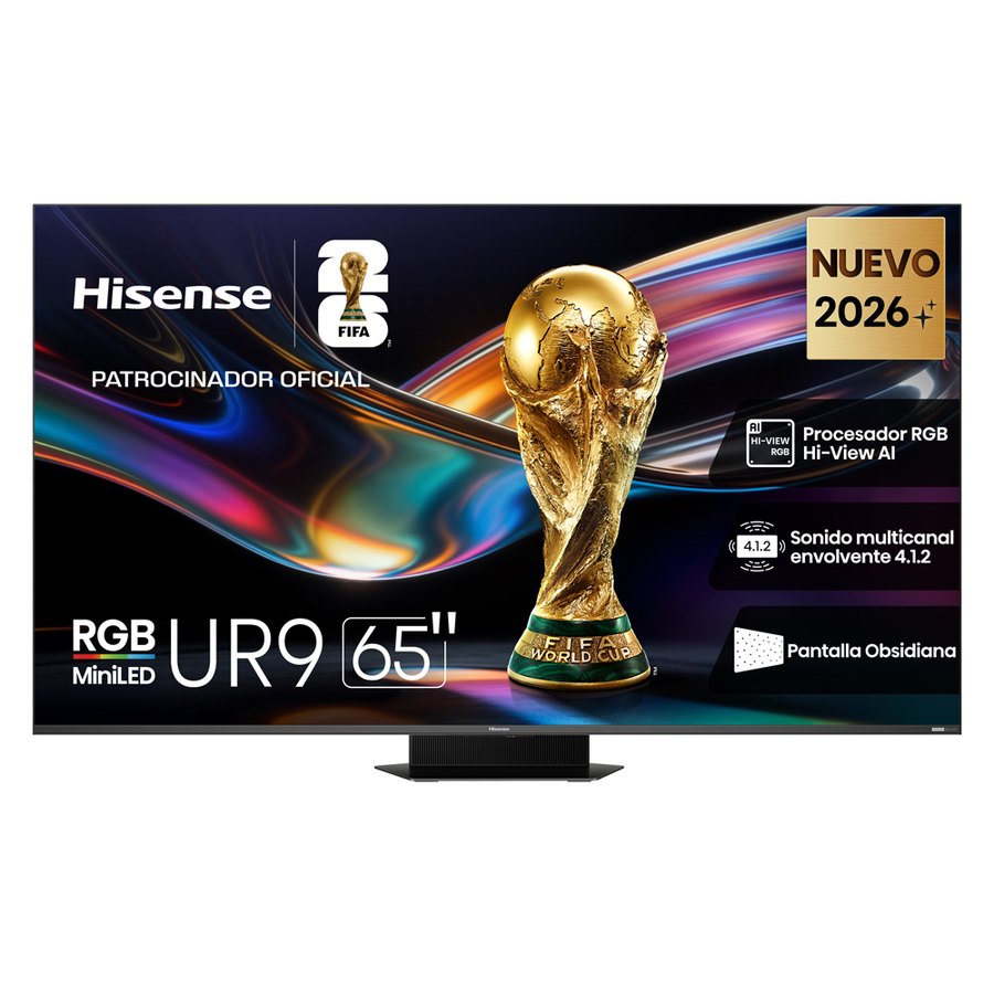 Televisor Hisense MiniLED QD 180hz 65" Uhd Smart Google TV 65UR9SG