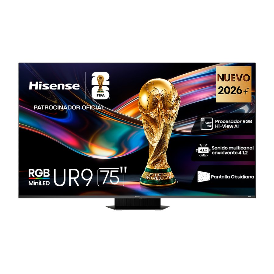 Televisor Hisense MiniLED QD 180hz 75" Uhd Smart Google TV 75UR9SG