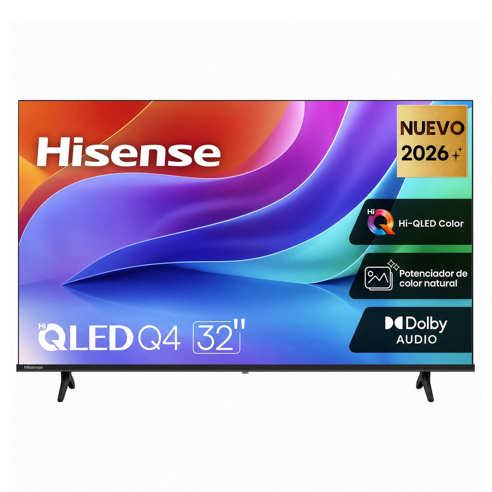 Televisor Hisense Hi-QLED 32" HD Smart TV 32Q4SV (2026)