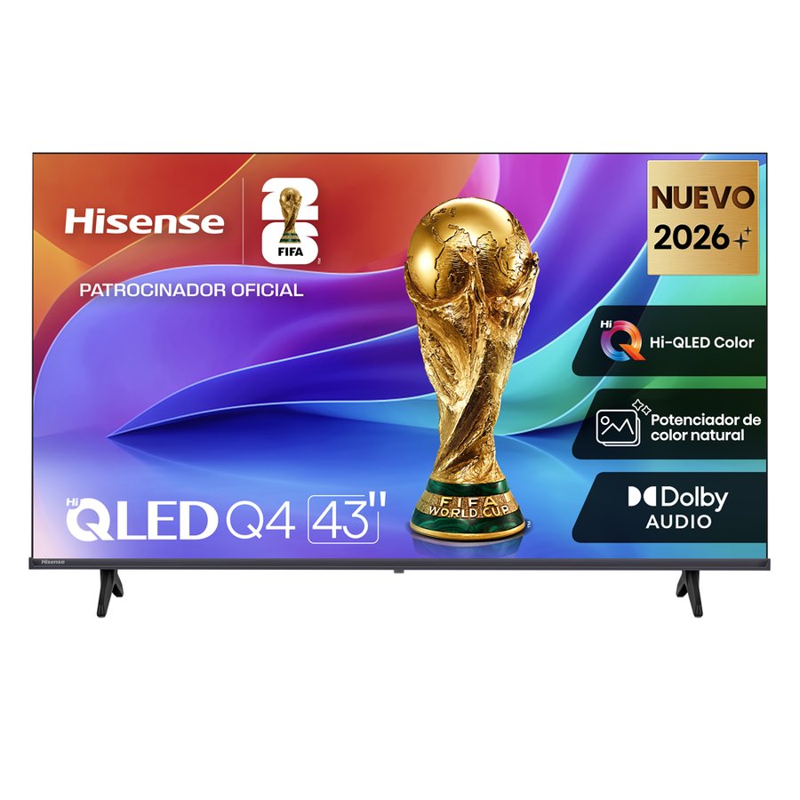 Televisor Hisense Hi-QLED 43" FHD Smart TV 43Q4SV (2026)