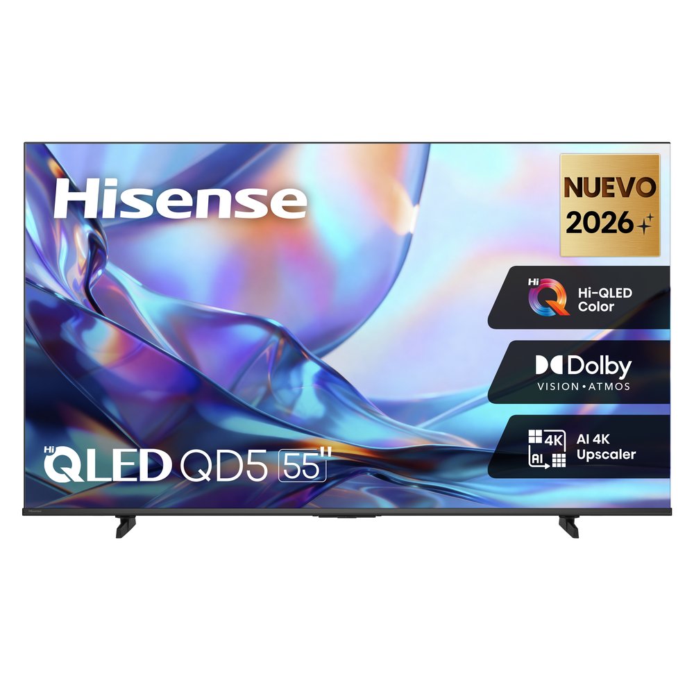 Televisor Hisense Hi-QLED 4K 55" 55QD5SV VIDAA (2026)