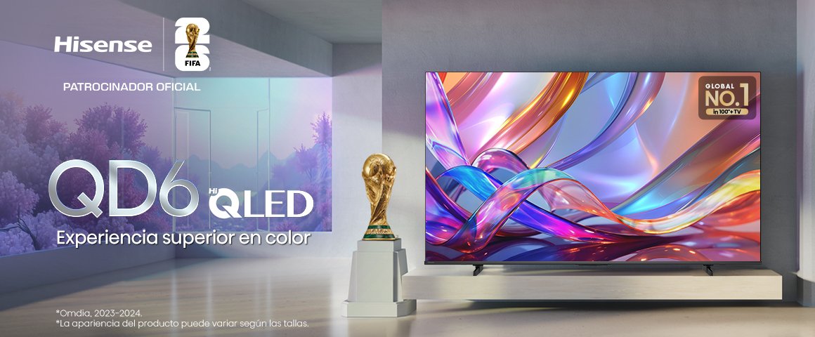 Televisor Hisense Hi-QLED 4K 55" 55QD68SG Google TV (2026)