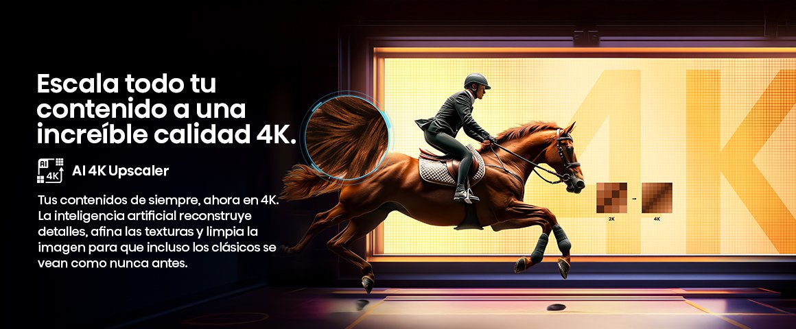 AI 4K Upscaler Eleva cualquier contenido a calidad cercana a 4K con inteligencia artificial.