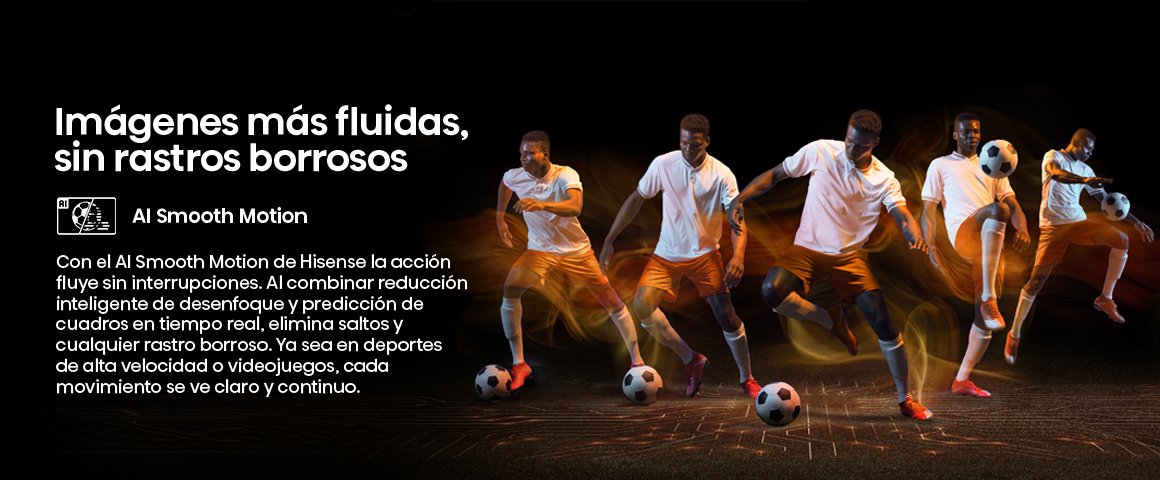 AI Smooth Motion Movimiento fluido y natural en cada escena gracias a la interpolación con IA.
