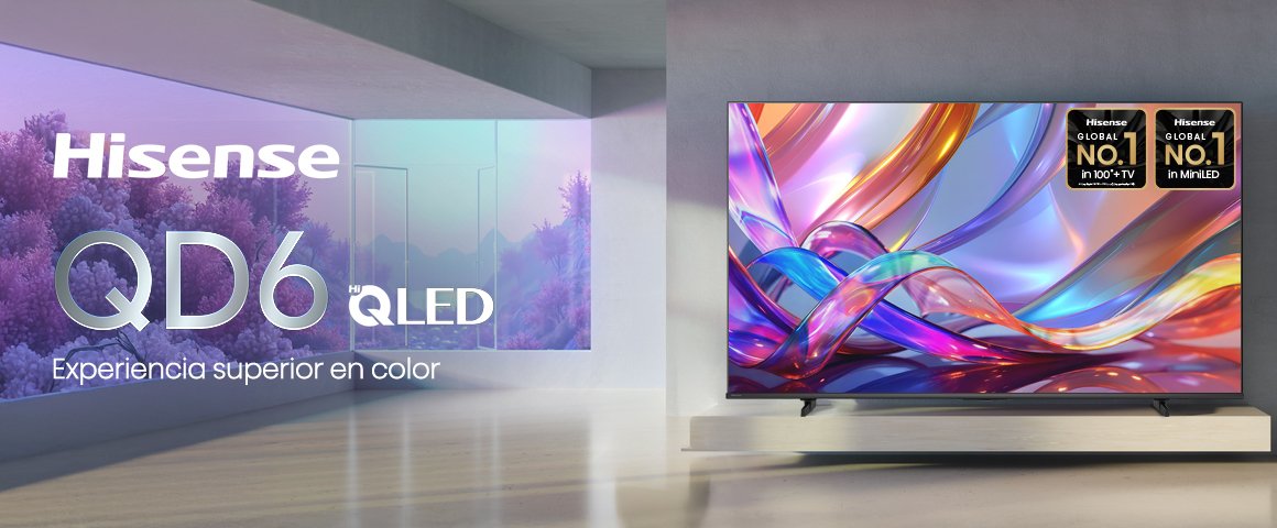 Televisor Hisense Hi-QLED 4K 75" 75QD68SG Google TV (2026)