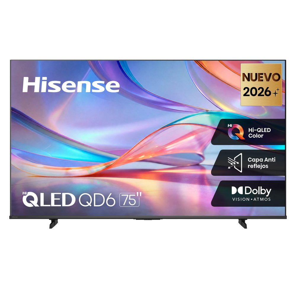 Televisor Hisense Hi-QLED 4K 75" 75QD68SG Google TV (2026)