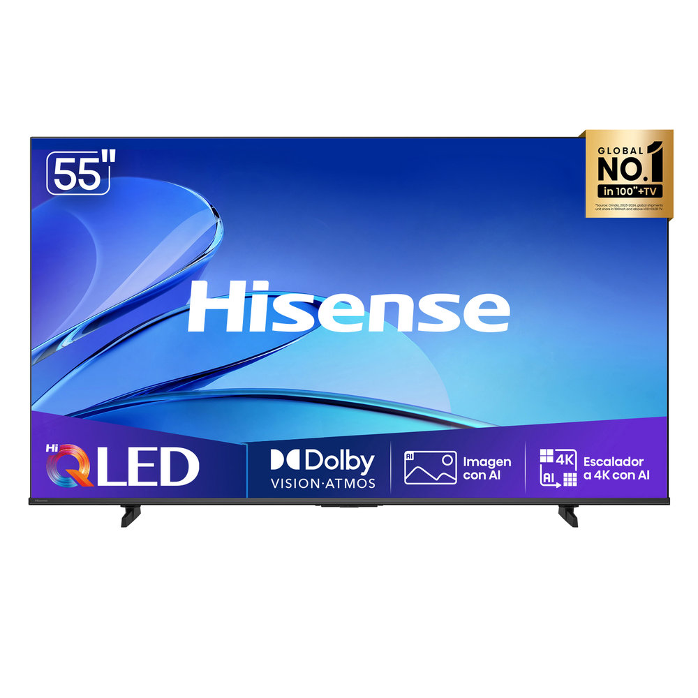 Televisor Hisense Hi-QLED 55" UHD Smart TV 55Q6QV