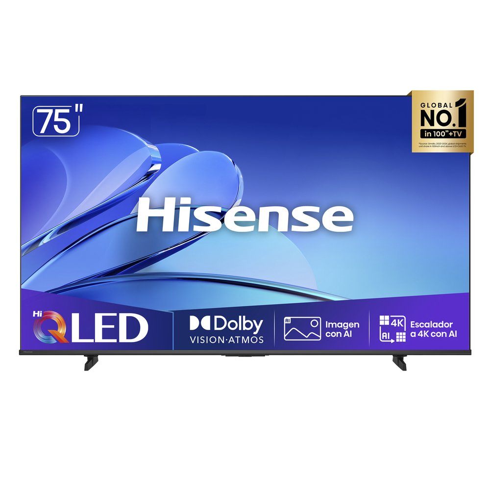 Televisor Hisense Hi-QLED 75" UHD Smart TV 75Q6QV