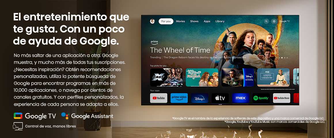 Todo el entretenimiento que te gusta en un solo lugar.