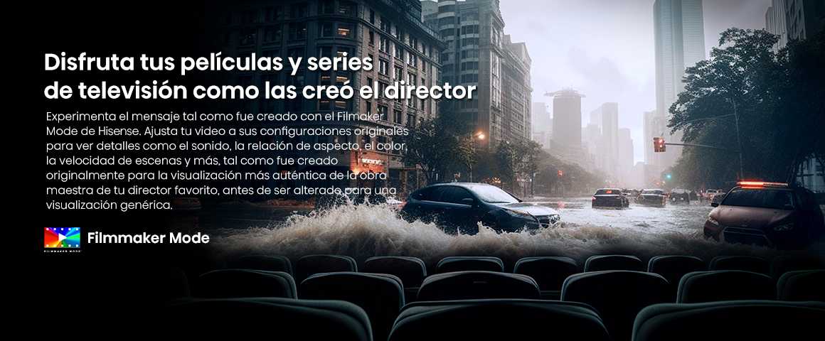 Disfruta de tus pel&iacute;culas y series favoritas tal cual el director lo plane&oacute;.