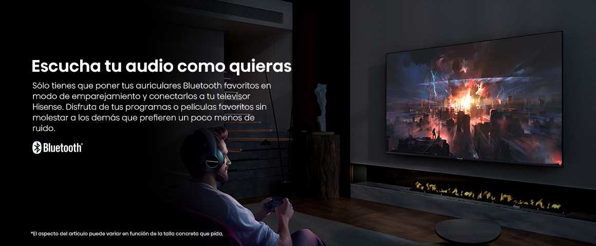 Elige escuchar el audio como t&uacute; prefieras, disfrutando cada detalle sin molestar a los dem&aacute;s.
