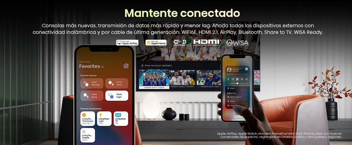 Mantente conectado con el nivel de conectividad que te brinda el U6, inalámbrico y por cable de última …