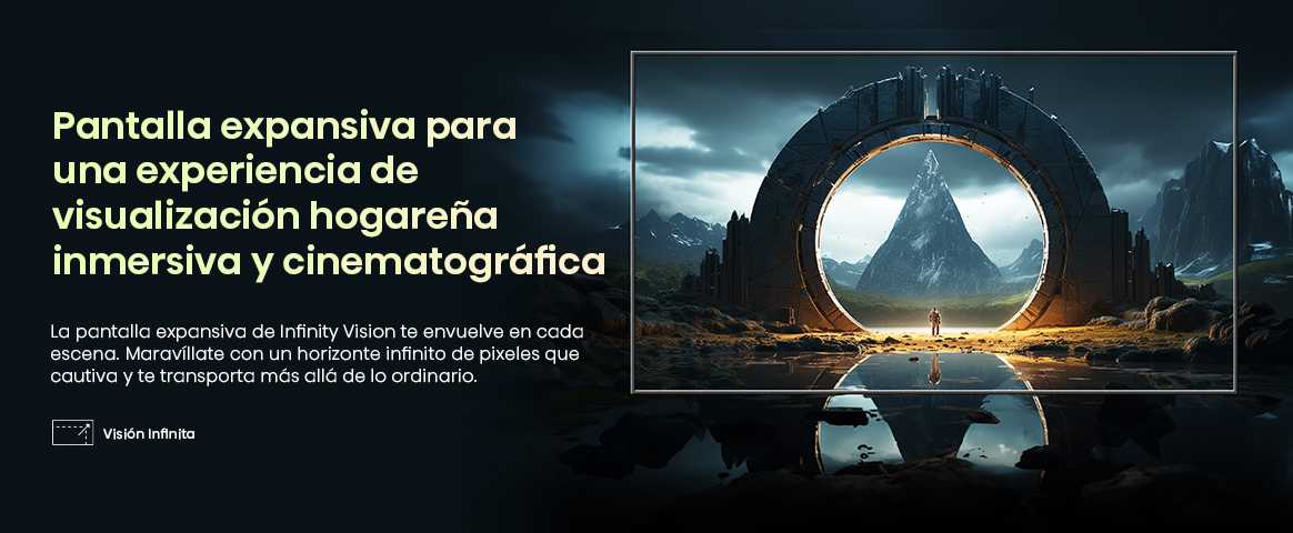 Ten una experiencia de imagen infinita para una experiencia de visualización inmersiva y cinematográfica
