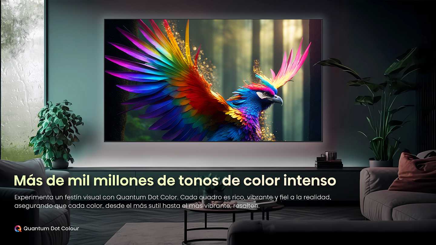 Ten una experiencia llena de colores donde no te pierdas ningún solo detalle