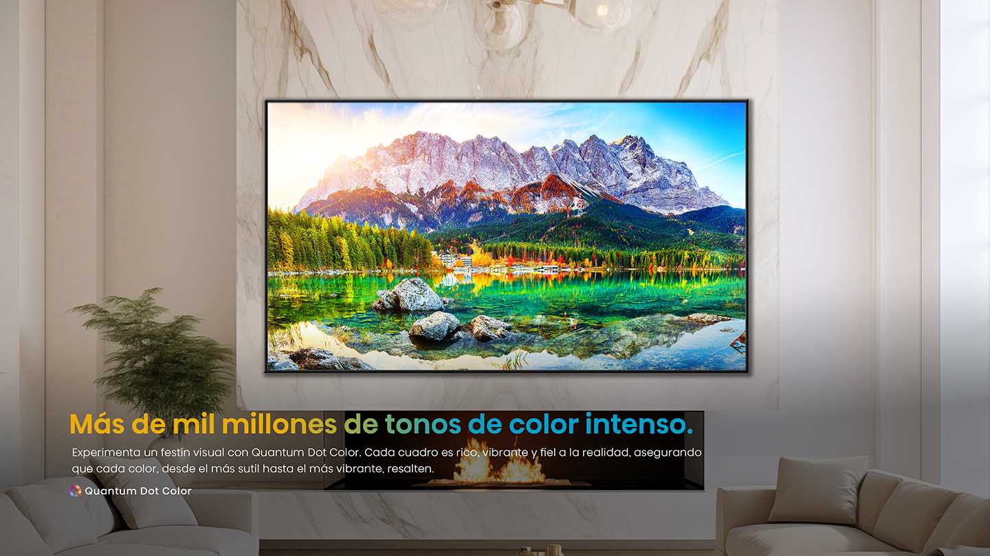Ten una experiencia llena de colores donde no te pierdas ningún solo detalle