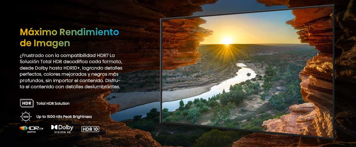 Máximo rendimiento de imagen, logrando detalles perfectos en cada imagen