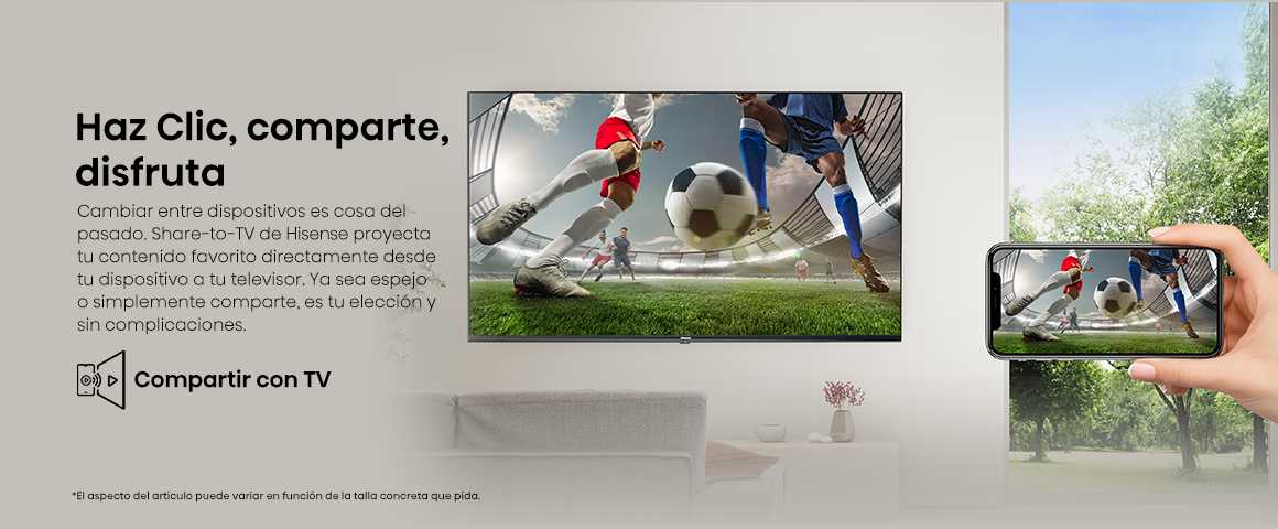 Comparte, proyecta y disfruta sin interrupciones. Olv&iacute;date de cables y cambios de pantalla. Con Share-to-TV de…