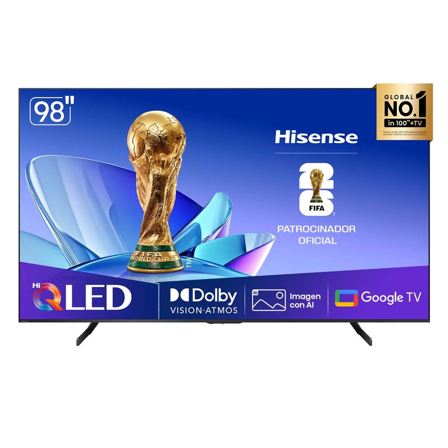 TV Hisense Hi-QLED 98" Smart TV 98Q6QG