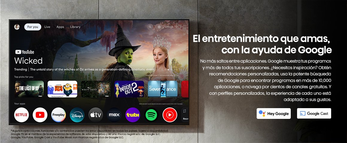 El entretenimiento que amas, con la ayuda de Google No más saltos entre aplicaciones. Google muestra tus progr…