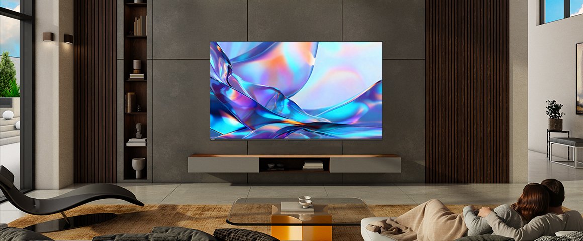 TV Hisense Hi-QLED MiniLED 55" 4K 55M7QG Google TV 2026 — detalle 13