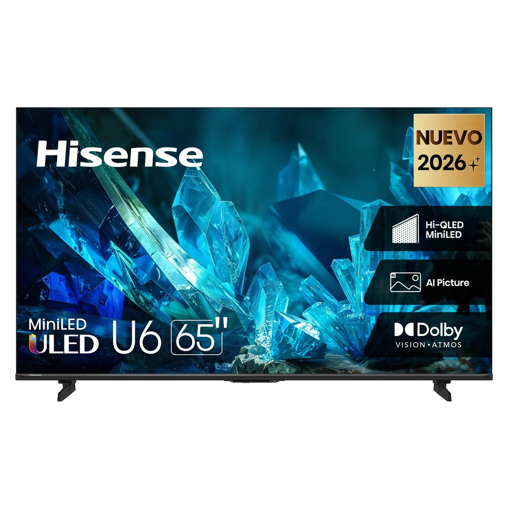 TV Hisense Hi-QLED MiniLED 65" 4K 65U6ESG Google TV 2026