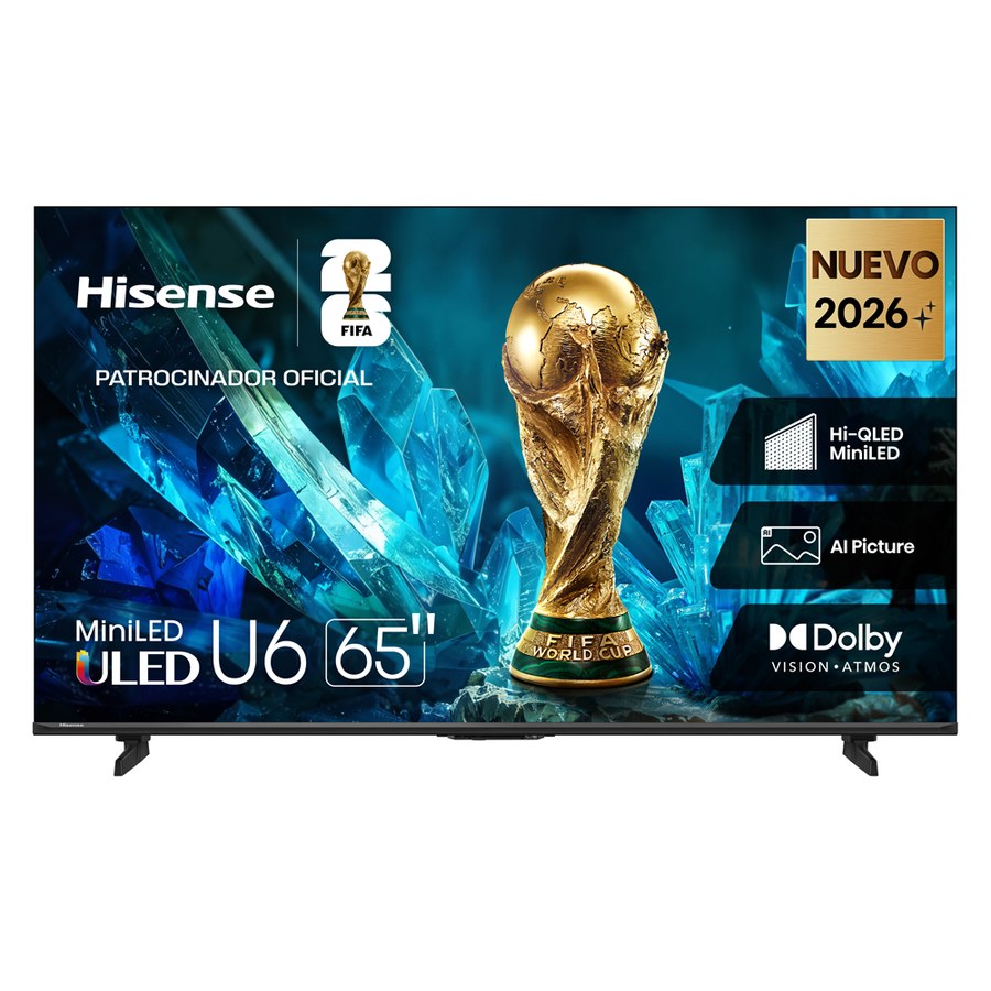 TV Hisense Hi-QLED MiniLED 65" 4K 65U6ESG Google TV 2026