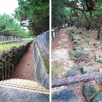 元寇防塁（今津地区）の写真
