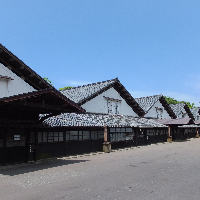 山居倉庫の写真