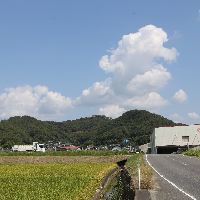 高越城跡の写真