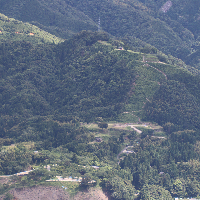 月山富田城跡の写真