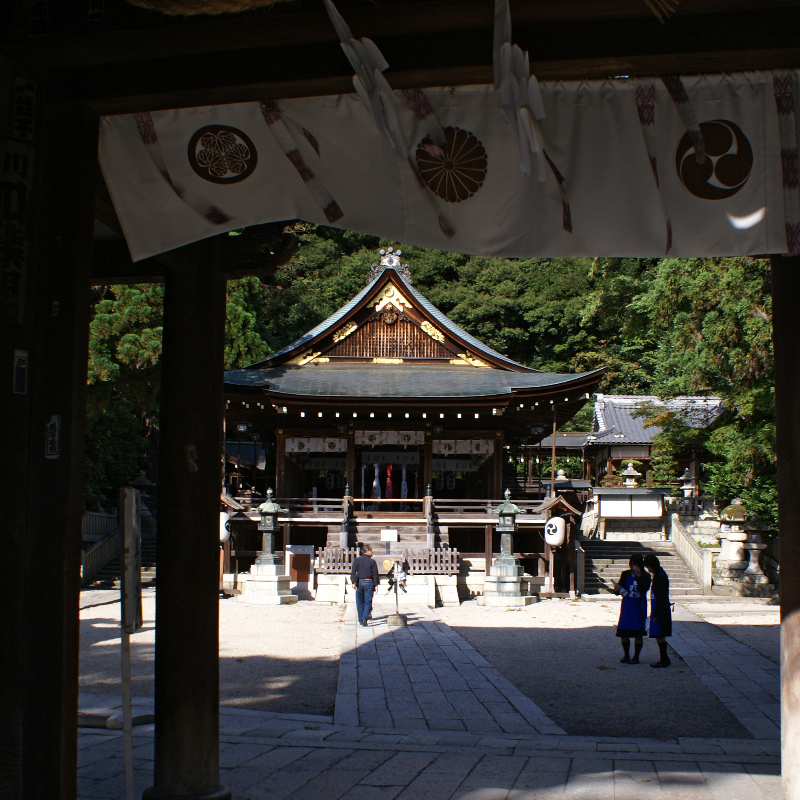 日牟禮八幡宮（滋賀県近江八幡市）の写真・外観