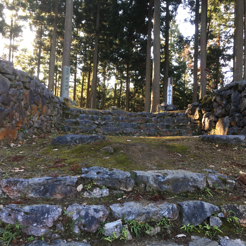 鎌刃城跡（滋賀県米原市）の写真・外観