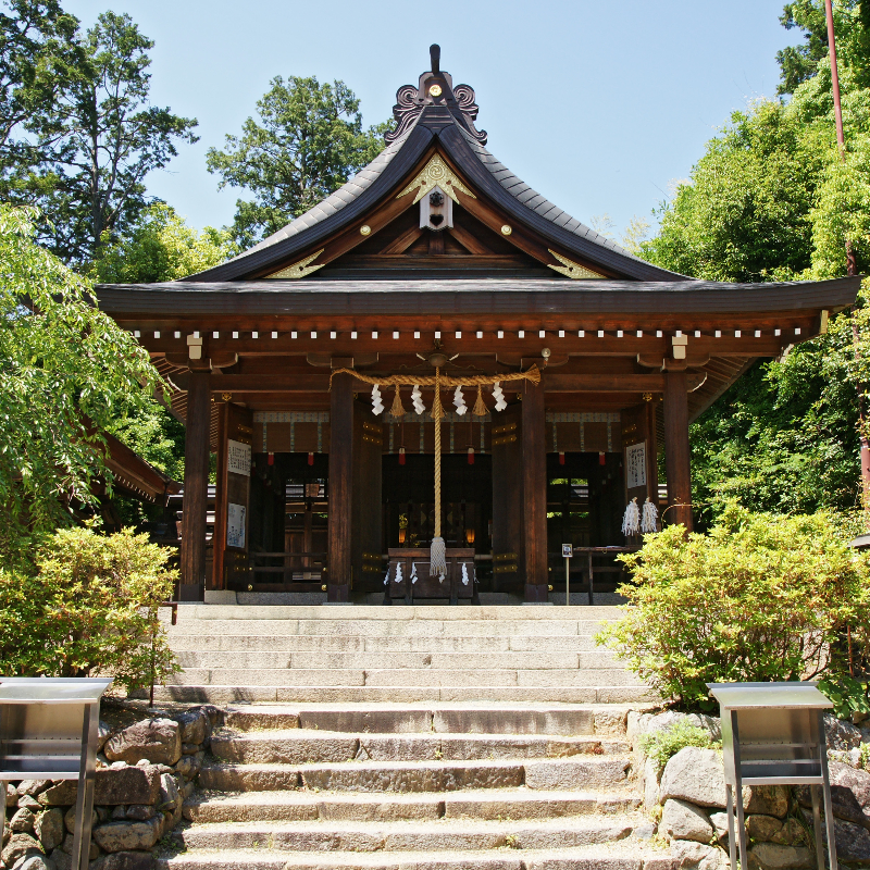 飛鳥坐神社(奈良県明日香村)の写真・外観