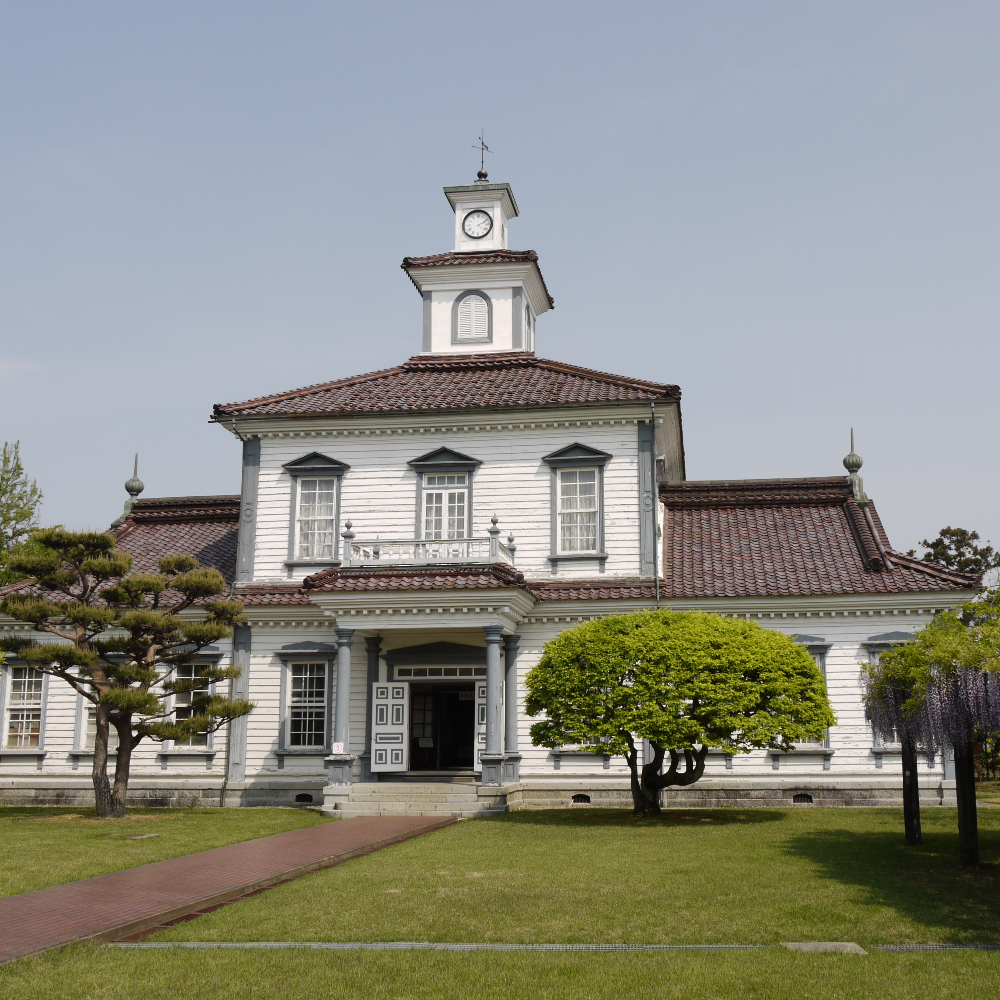 旧西田川郡役所(山形県鶴岡市)の写真・外観