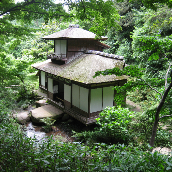 聴秋閣(旧二条城移築三笠閣)（神奈川県横浜市）の写真・外観