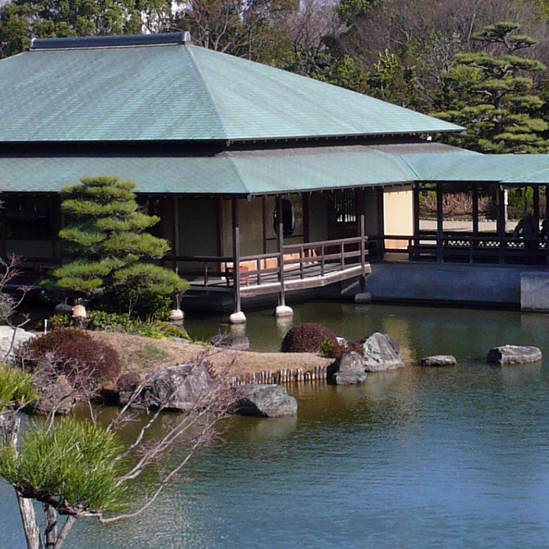 大仙公園 日本庭園(大阪府堺市)の写真・外観