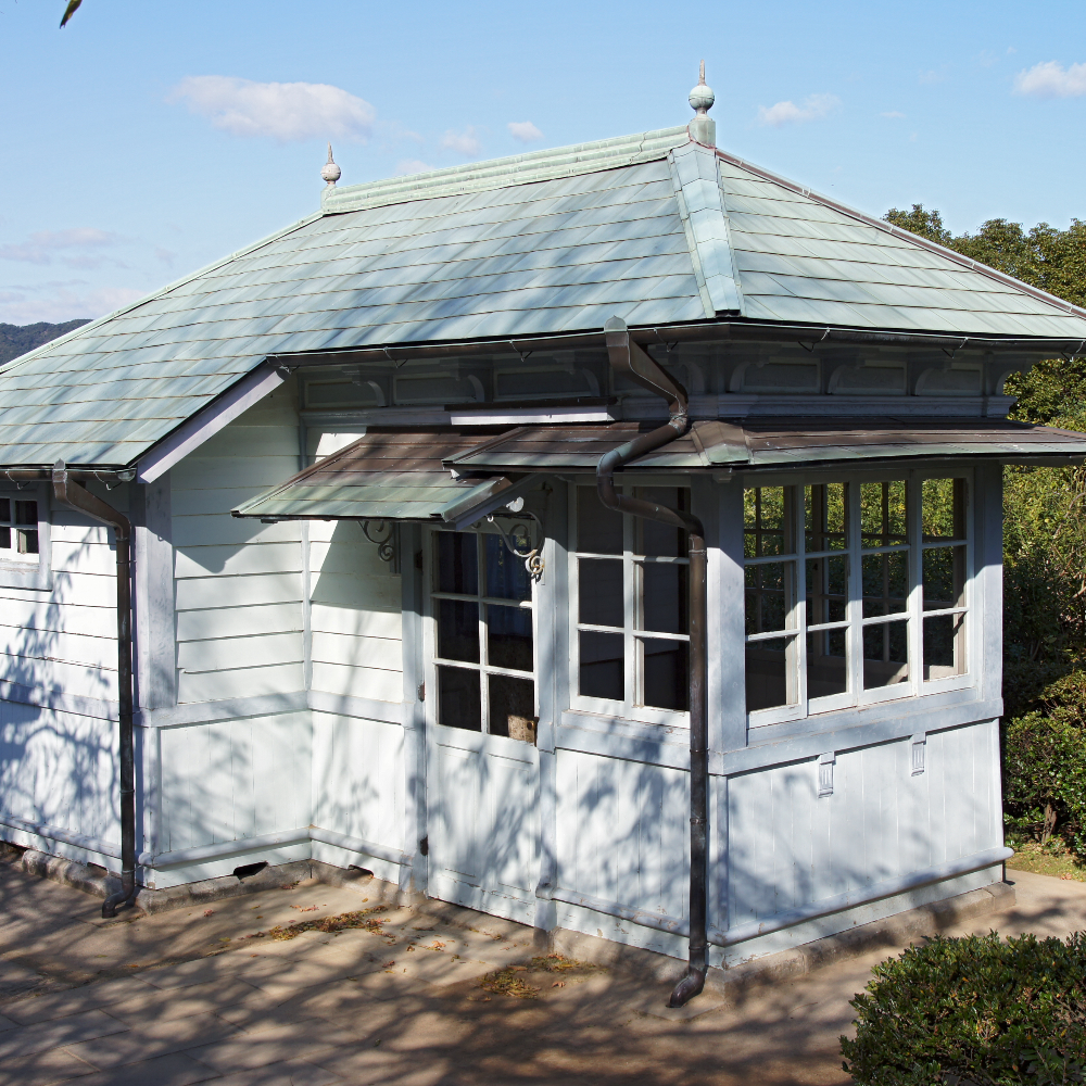 旧長崎高商表門衛所(長崎県長崎市)の写真・外観