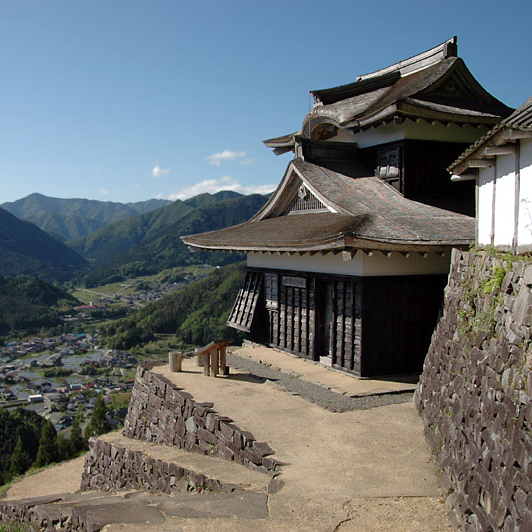 波賀城跡（兵庫県宍粟市）の写真・外観