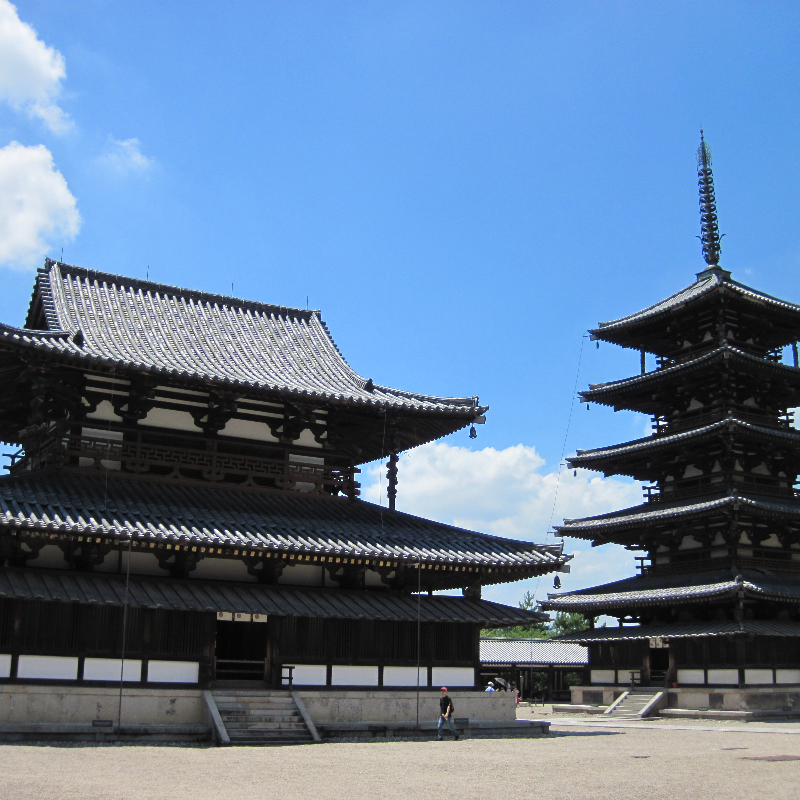 法隆寺（奈良県斑鳩町）の写真・外観