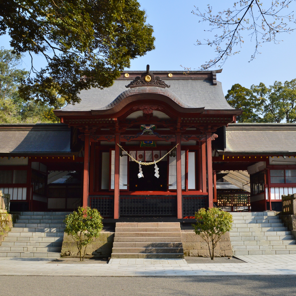 鹿児島神宮（鹿児島県霧島市）の写真・外観
