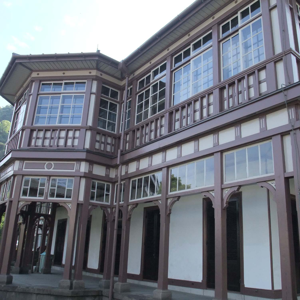 鹿児島紡績所技師館(異人館)（鹿児島県鹿児島市）の写真・外観