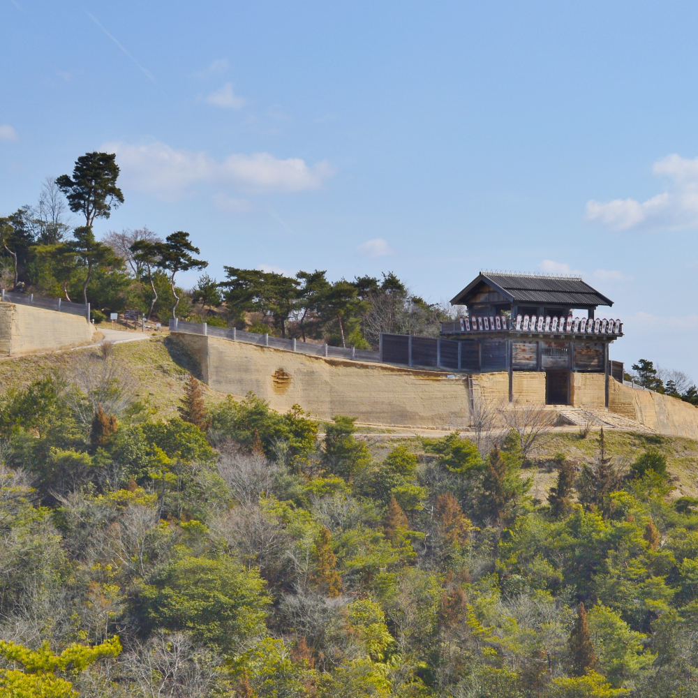 鬼ノ城跡（岡山県総社市）の写真・外観
